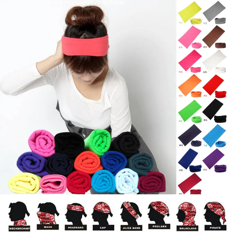 Seamless Magic Multifunctional Neck Tube Magic Bandanas Sport Bicycle Tube Ring Scarf