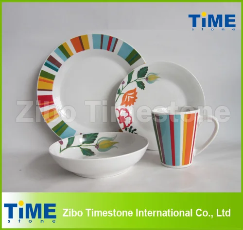 Lead Free Cadmium Free French Porcelain Dinnerware