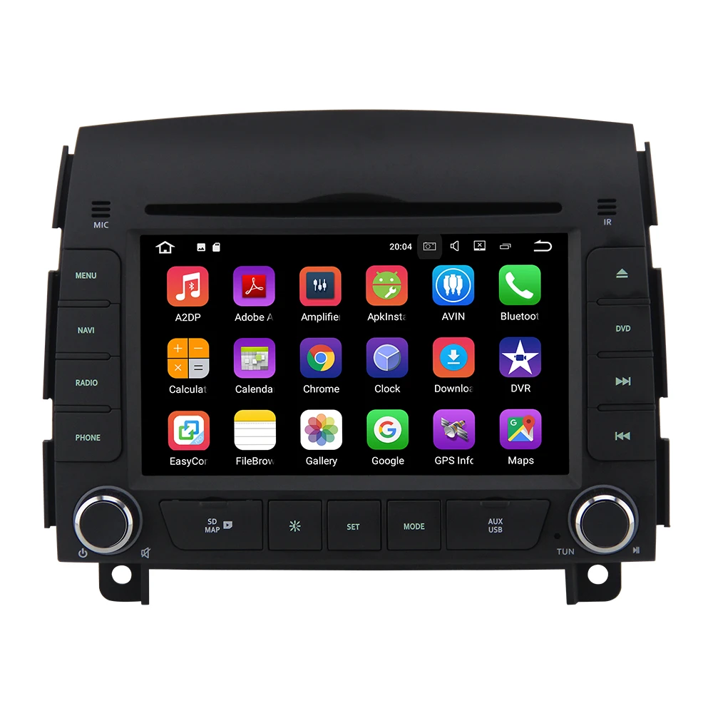 Android 10 2 din Car DVD player For Hyundai SONATA NF/7 2004-2008 GPS Navigation Radio RDS TV 4G/Wifi USB Port