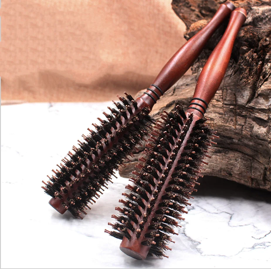 Высококачественная натуральная деревянная Персонализированная расческа для красоты волос