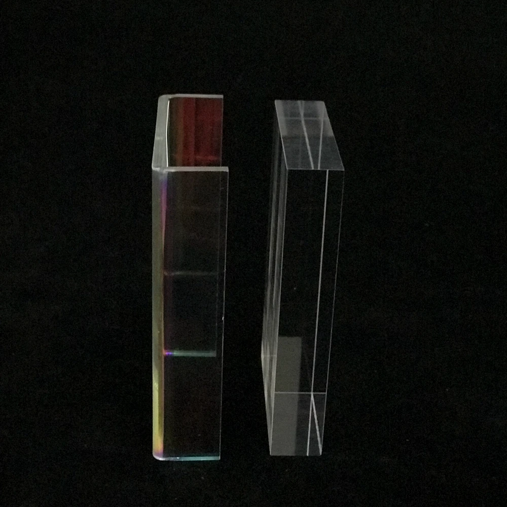 New acrylic photo frame glass acrylic block with U back holder