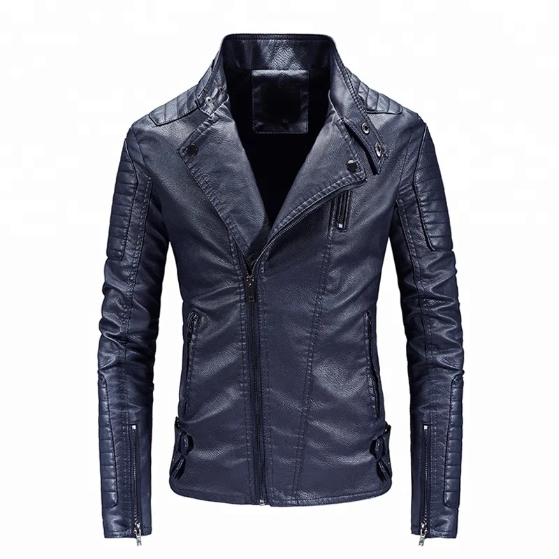 Manufacturers Wholesale Motorcycle Racing Faux Men Leather Jakets