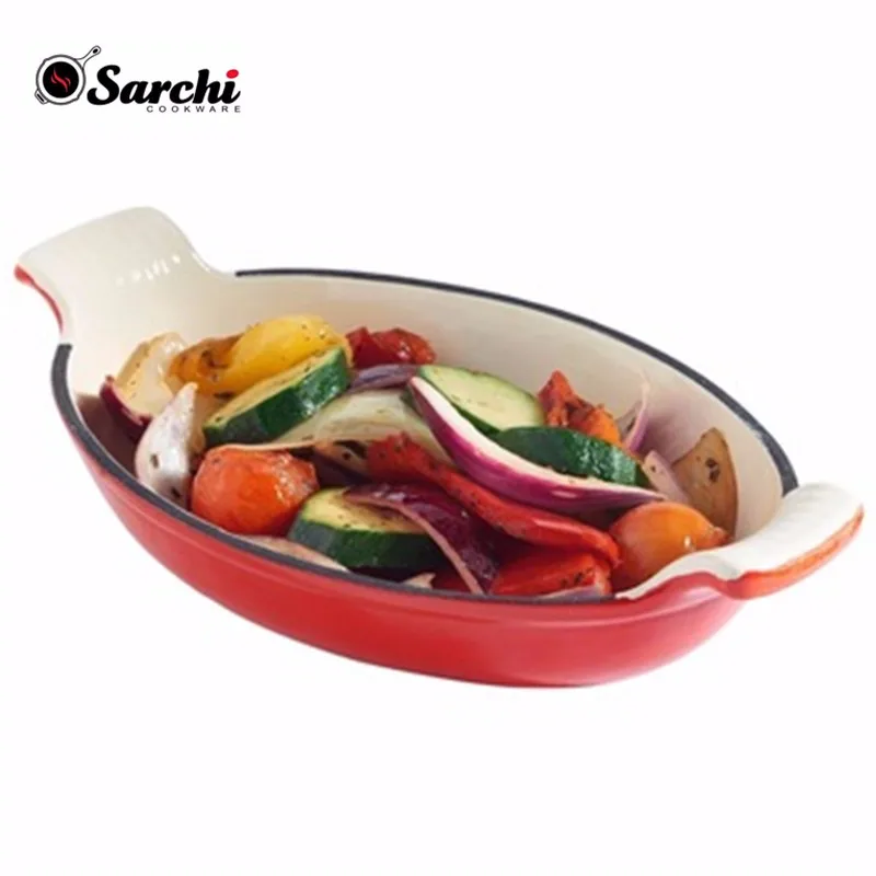 
Hot Sale 3 Piece Enameled Cast Iron Cookware 
