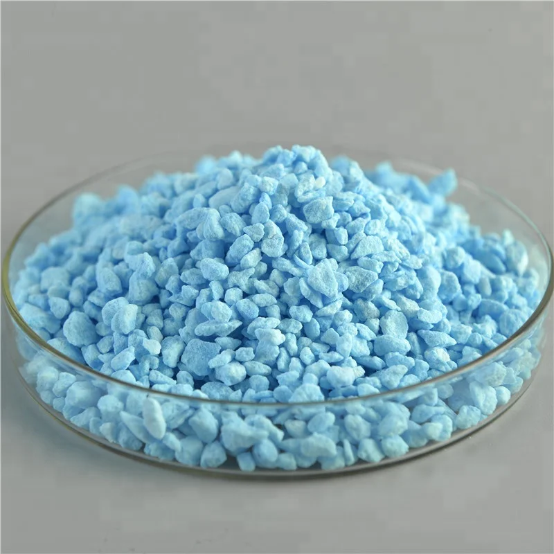 
Eco-friendly blue granule free-flowing high efficient ice melter 
