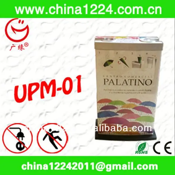 2014 led wooden sign with wet umbrella wrapper