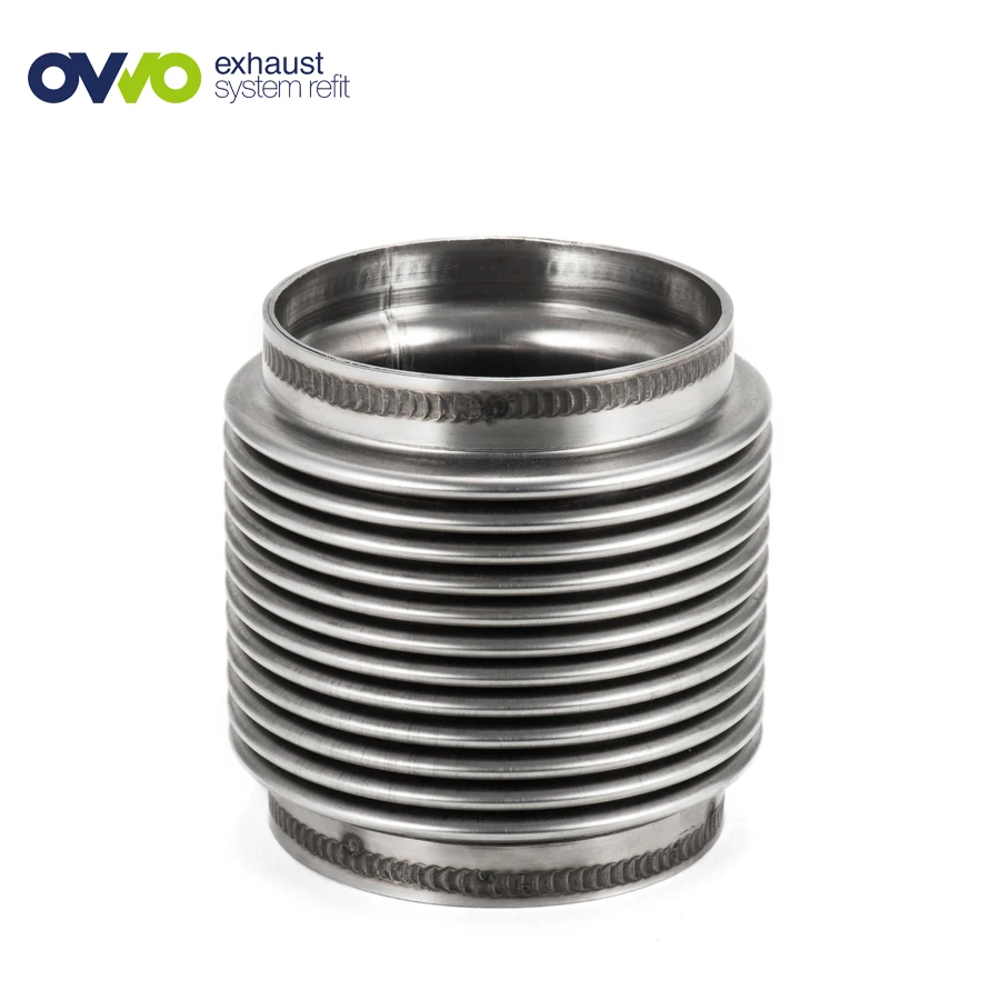 Double Layer strong engine 304 Stainless Steel Exhaust Bellows