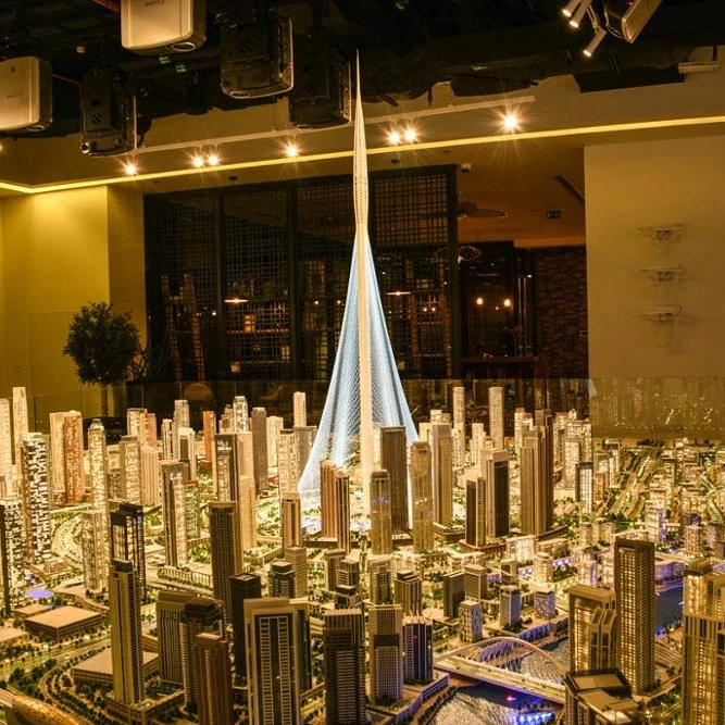 architecture model for city