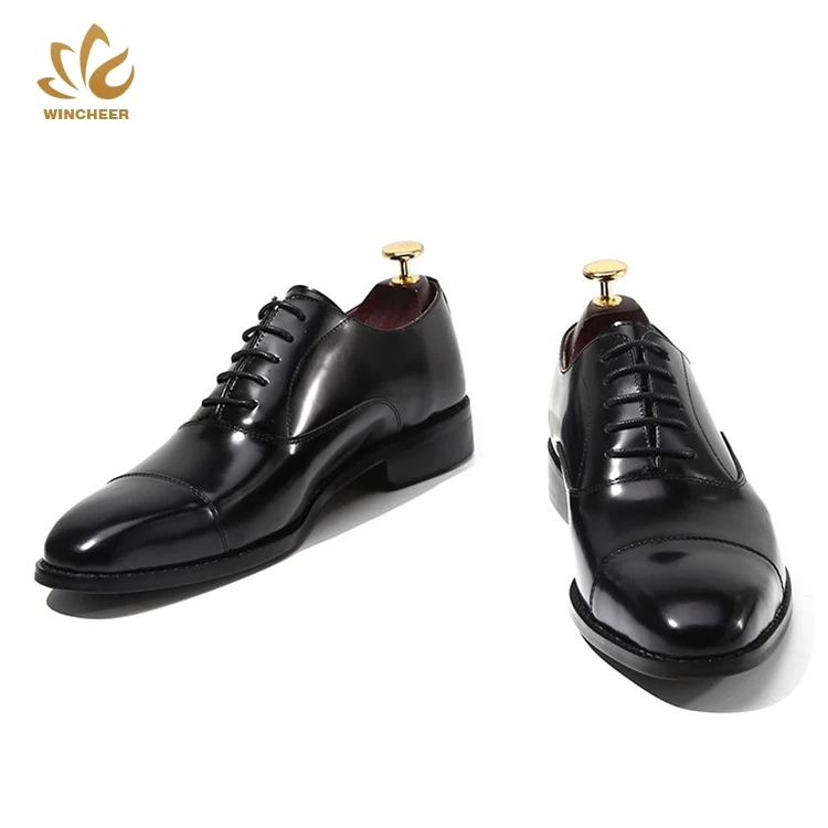 Cheap Price Lace-Up Handmade Leather Pointed Shoes Man Dress Shoe for Men