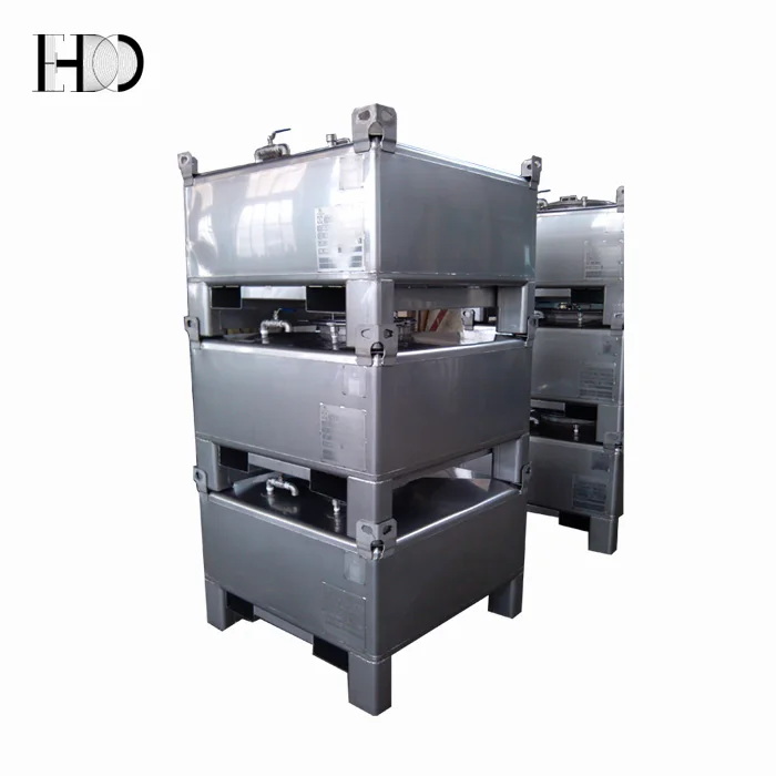 WANLONG stainless steel liquid nitrogen storage IBC tank