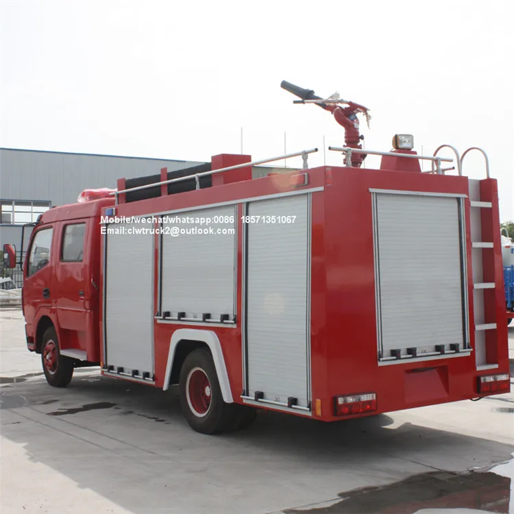 DongFeng 4*2 airport fire truck/standard fire truck dimensions/fire truck specifications