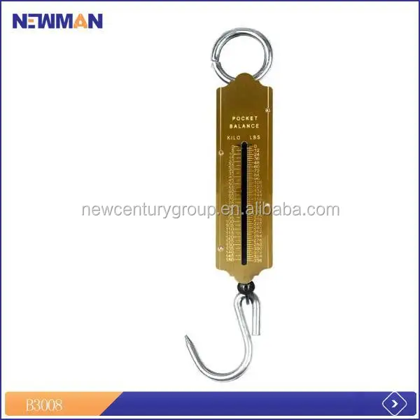 50kgs China hanging hook camry weighing crane scale