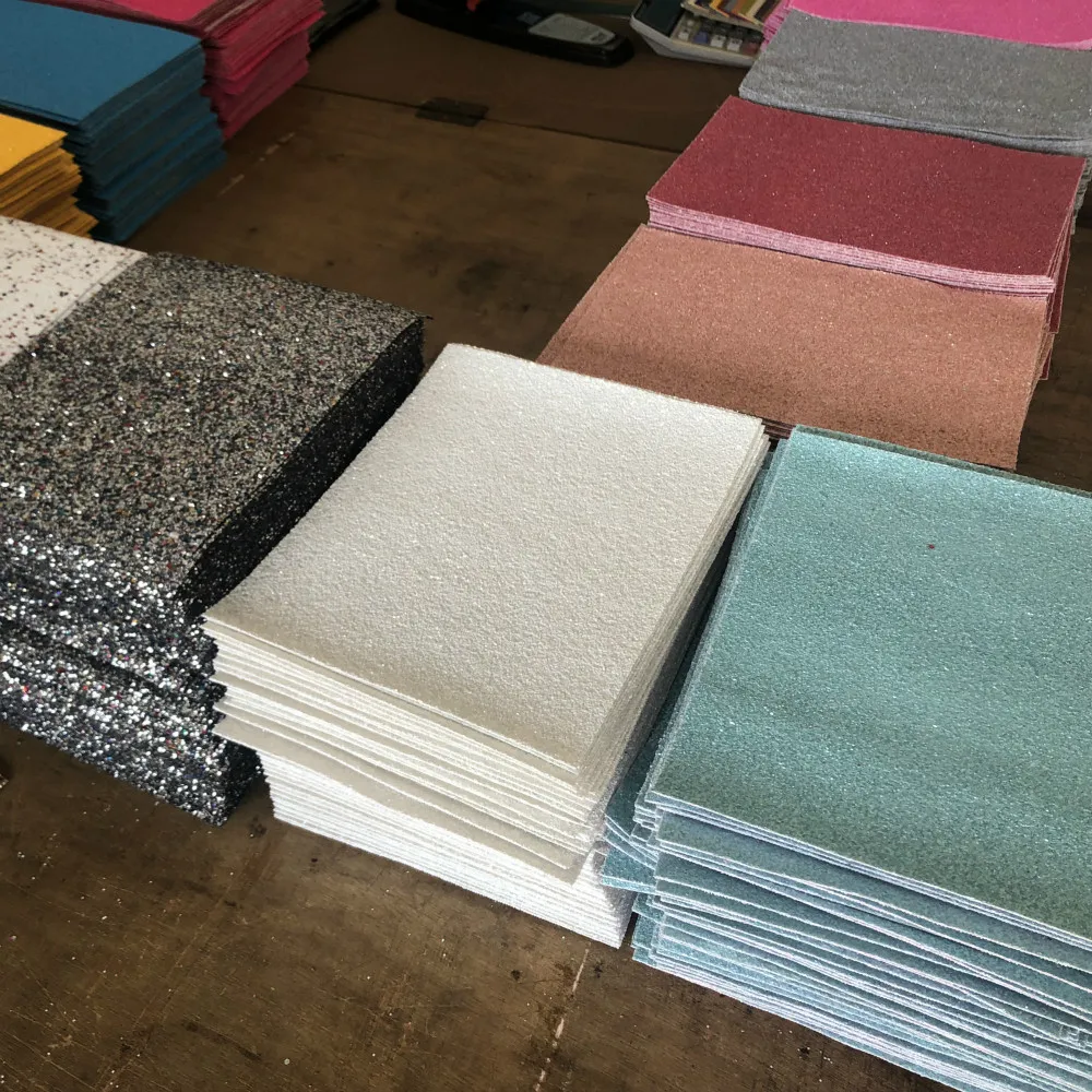 
21cm*29cm A4 size glitter sheet for making hairbows 