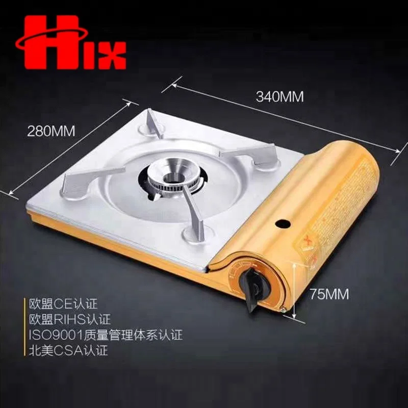 Moderate price stainless steel table top gas stove
