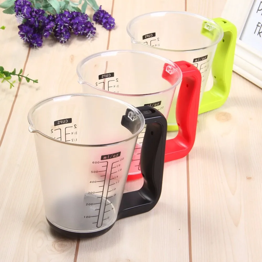 household kitchen weighing scale Digital Kitchen milk measuring cup scale