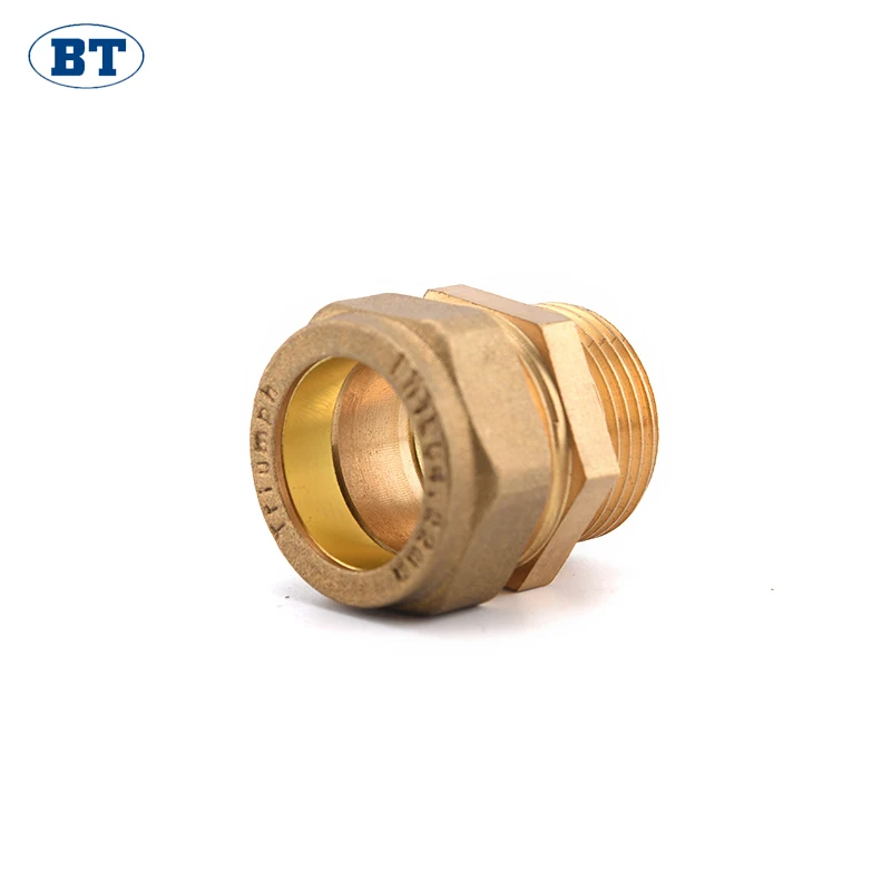 BT6012 new design 8mm brass pipe fitting