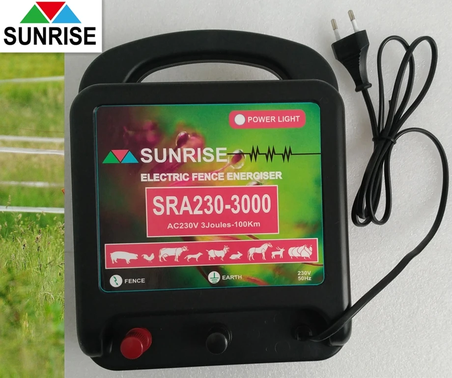 
PV Protection 100 KM electric fence energizer 