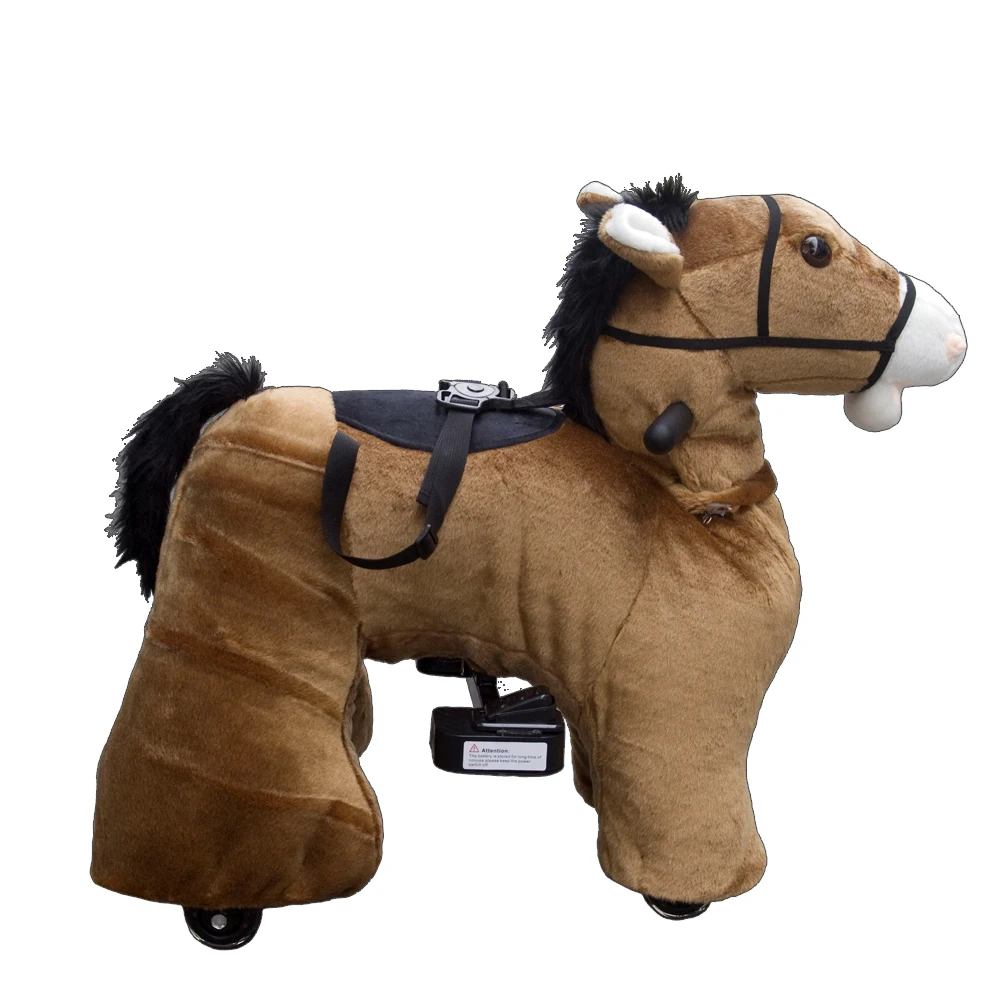 electronic animal baby ride on pony horse car