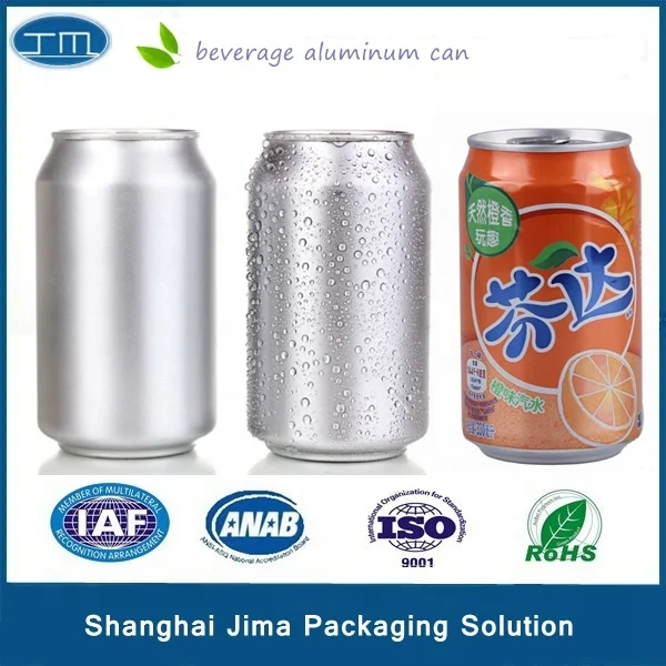 custom printed 330ml 250ml 350ml 355ml beer Coke cola empty aluminum cans for sale manufacturers