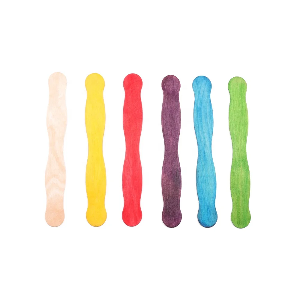 Poplar Wood Material Art Craft Wavy Sticks Supplier in China