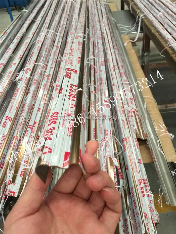 Зеркальная полировка нержавеющая сталь границы Lipping металлическая полоска боковой