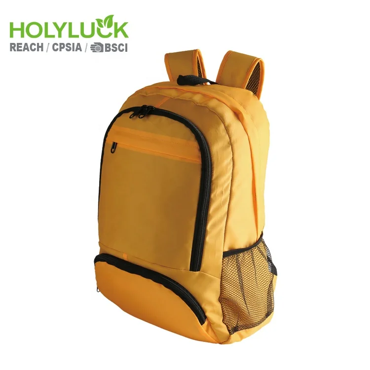 Packable Foldable Custom Sport Backpack With Logo Best Gym Bag for outdoor hiking travelling