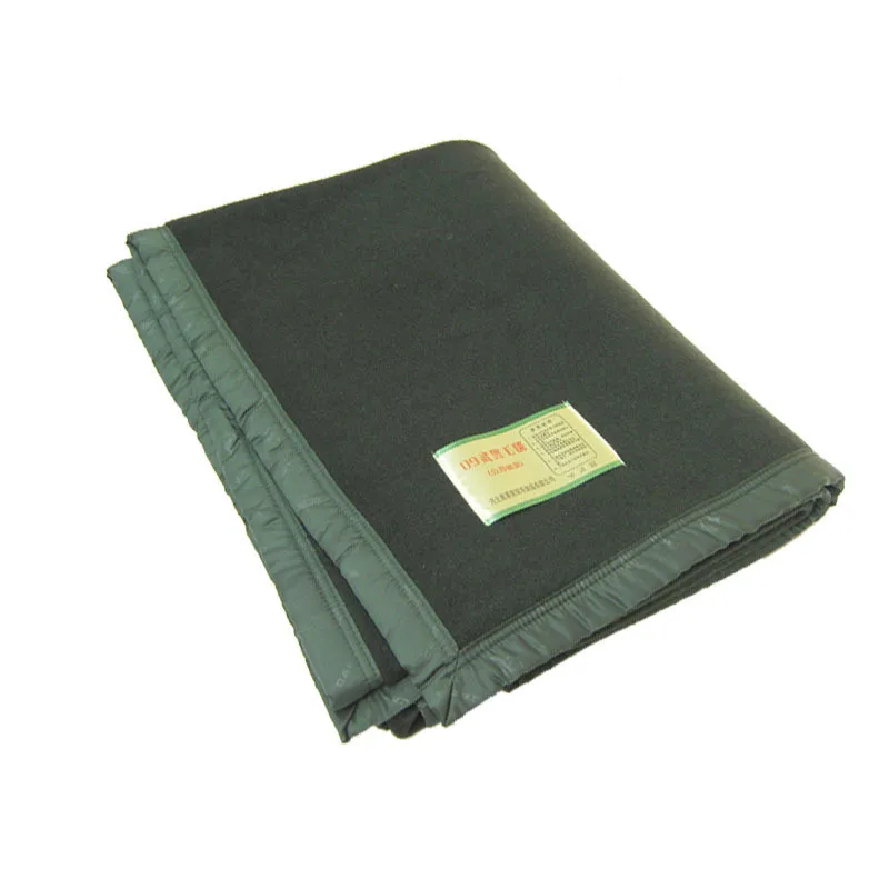 
Light Weight Polyester and Wool Army Military Blanket 