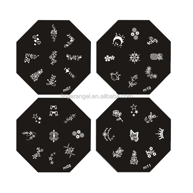 Mix Designs Fashion Manicure Nail Art Image Stamping Plate