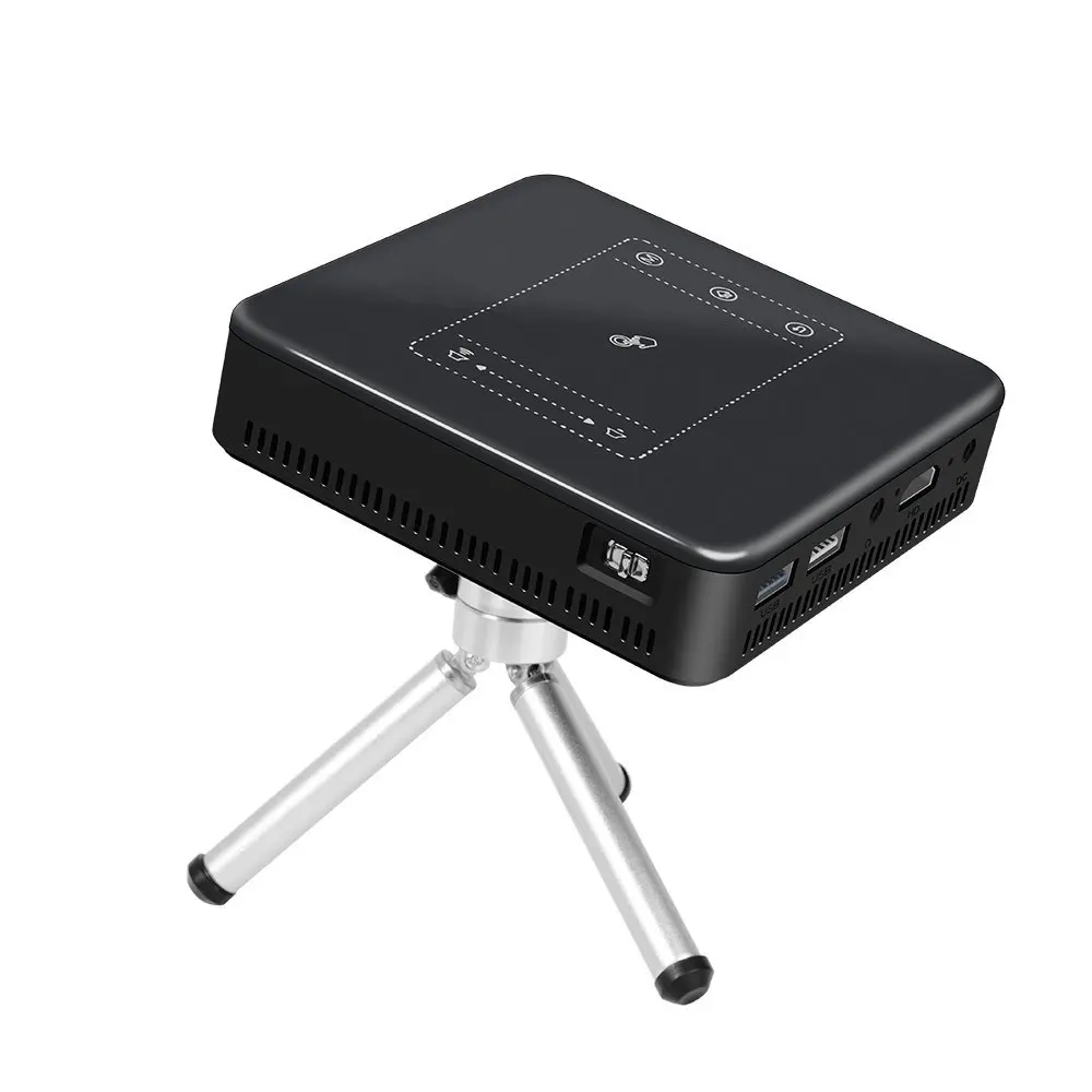 
LSP Portable DLP Mini Projector 150 ANSI Lumens Efficiency Pico Video Projector D13 