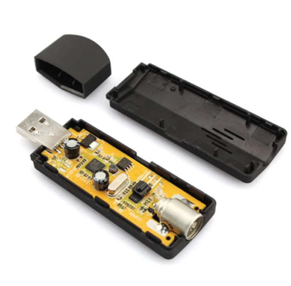 RTL2832U+R820T DVB-T SDR+DAB+FM USB 2.0 DIGITAL TV Tuner Receiver Digital