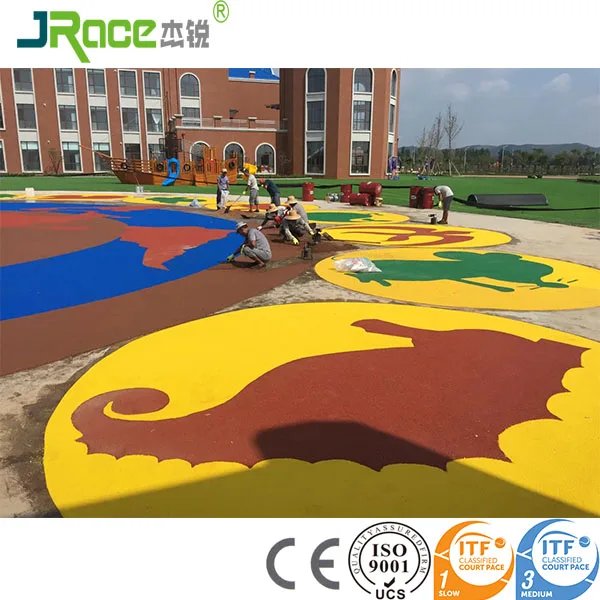 Children Outdoor Playground EPDM Rubber Granules