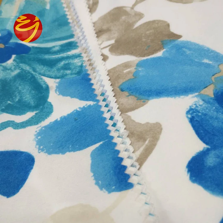 Оптовая продажа 3D печатных полиэстер, микрофибра ткань персиковая кожа для комфортного домашнего текстиля