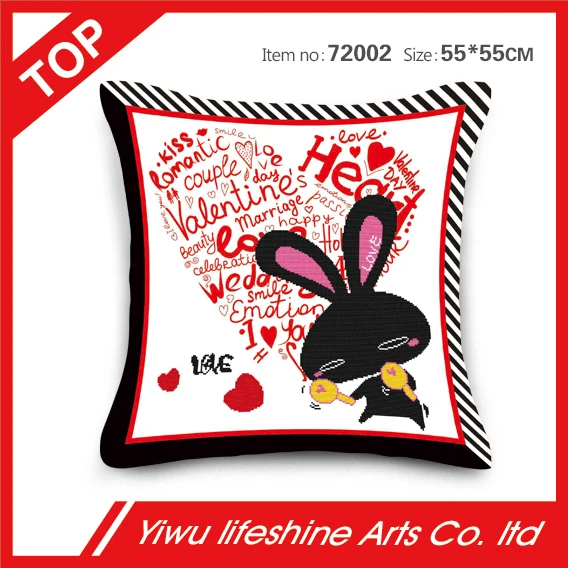 3 colors for Princess series DIY cross stitch cushion cover square seat decorative