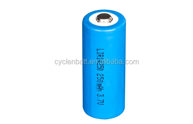 
High quality 3.7V 250mah 14250 deep cycle rechargeable li ion battery 