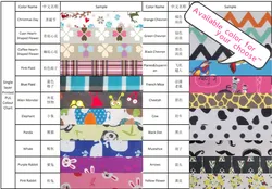 Customize waterproof printed PUL fabric