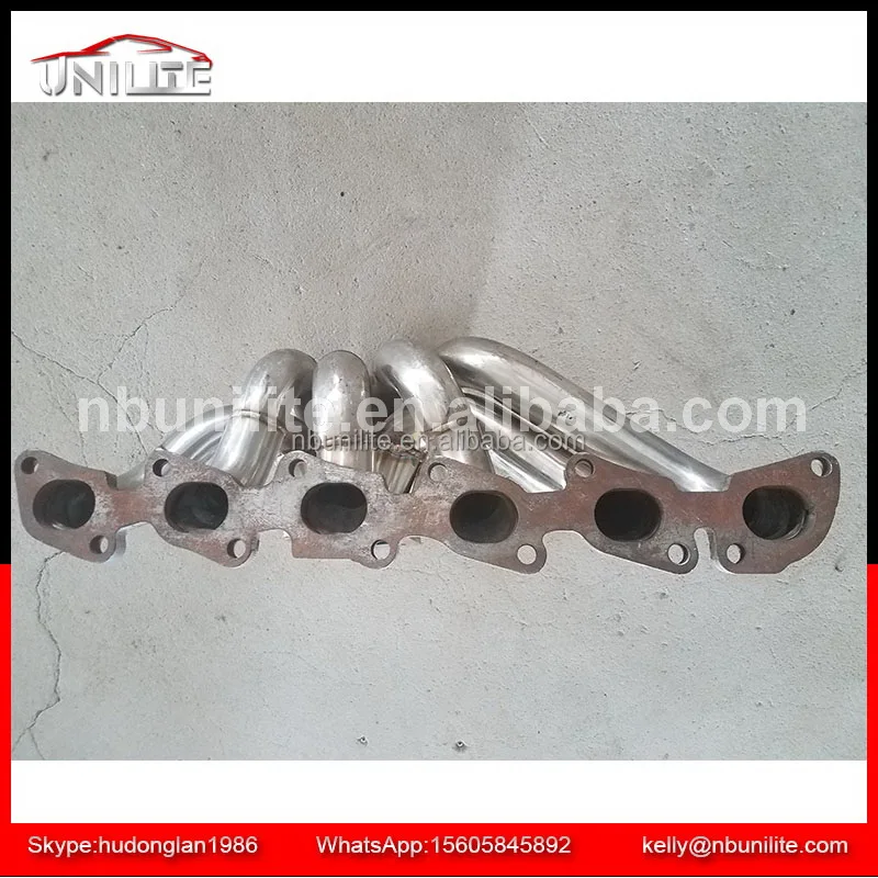 SS304 3.0mm thickness Exhaust manifold for Ni ssan Patrol GU Y61 TB48 TB48DE 2001-2012