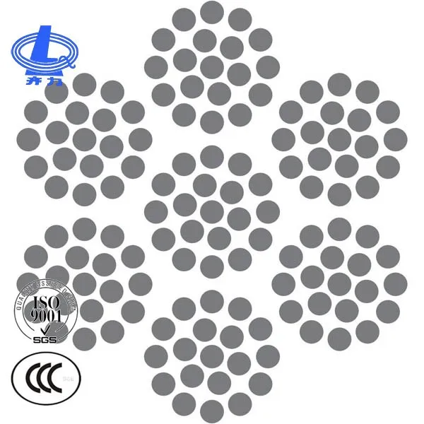 7X19 Гальванизированный Самолетов Кабель Стальной Трос