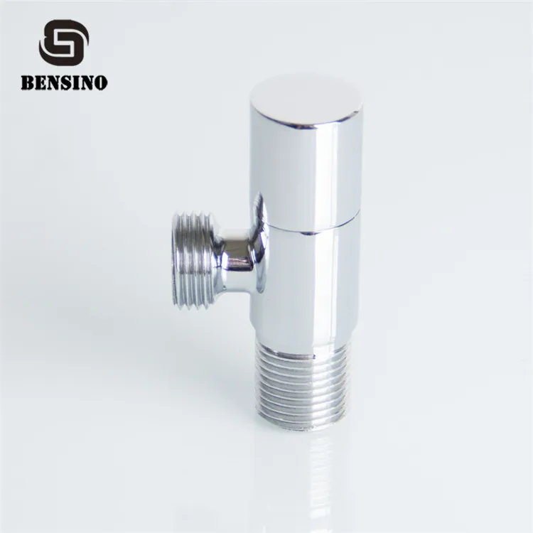 Хромированный ручной управления латунь угол клапан для оптовая продажа