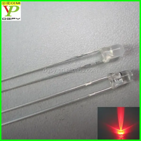 360/400/420 nm 3mm Round ultraviolet LED lamp UV LED diode