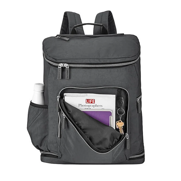 
BSCI Factory Outdoor Travel Water Resistant Foldable Backbag Laptop Foldable Backpack Man Business Mochila Back Pack 