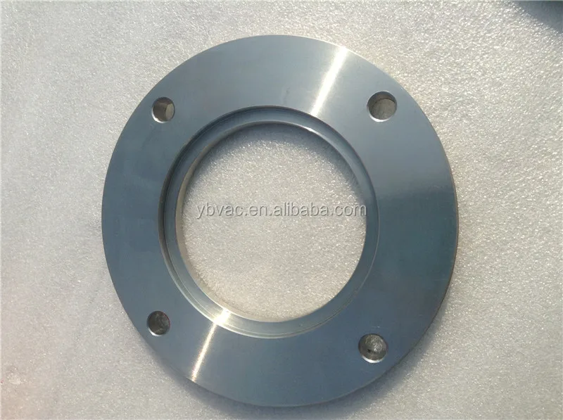 SS304 plain vacuum flanges DN80 welded type ISO1609