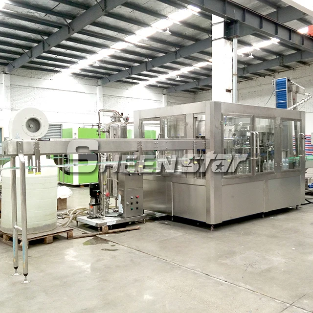 Carbonated soft drink counter pressure bottle filler