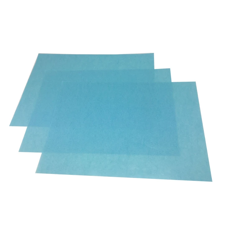 Синяя глянцевая бумага для пищевых продуктов для хот-догов, оберточная бумага для гамбургеров и сэндвич-маффинов