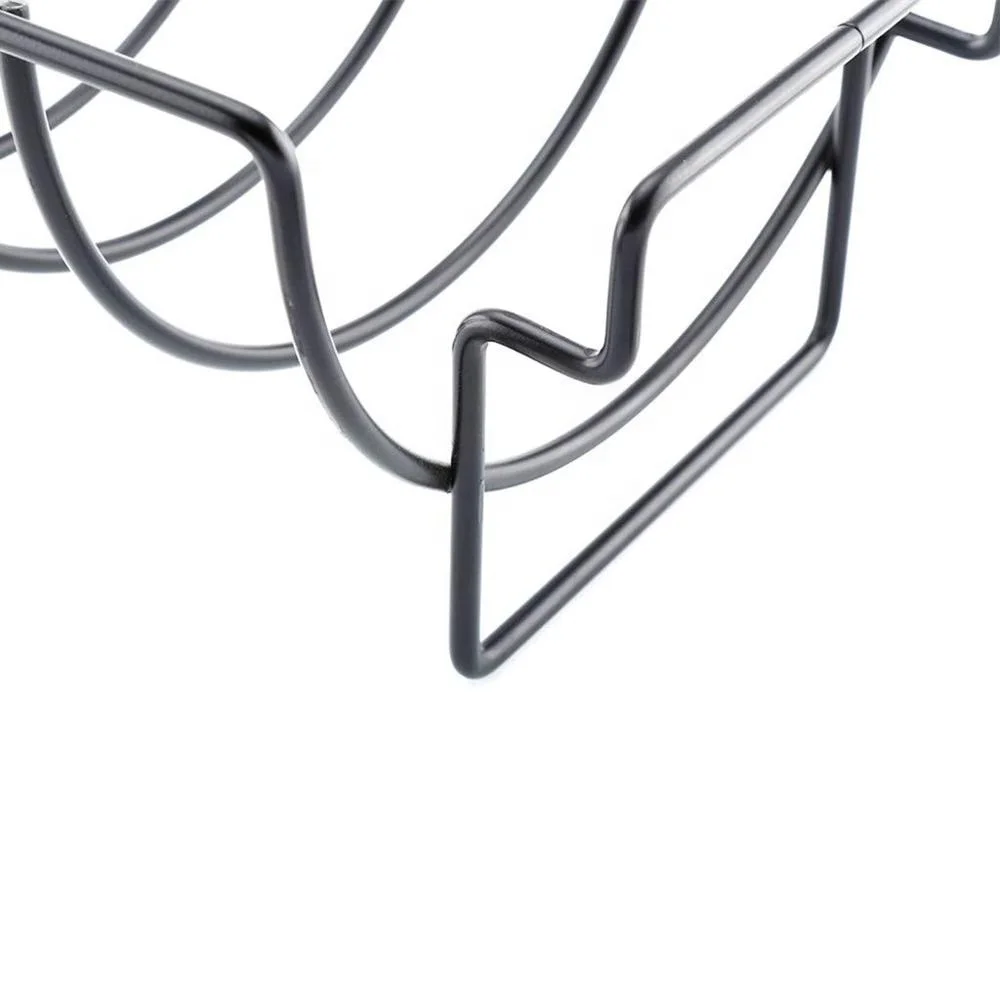  Подставка в рубчик с антипригарным покрытием для улицы гриля барбекю курицы говядины ребра Ребра стойки