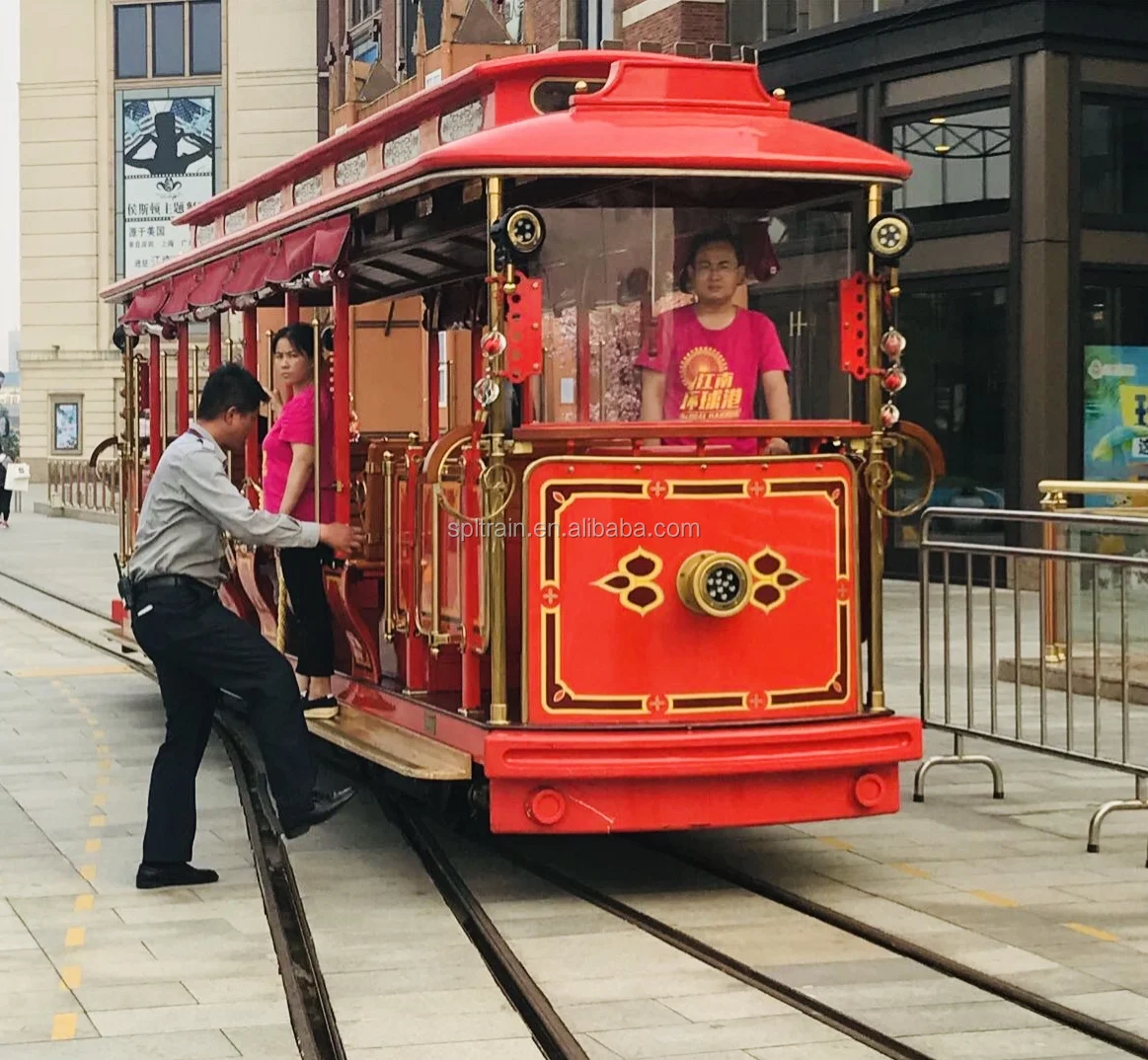 
Rail tram passenger trolley 24 inch track space 