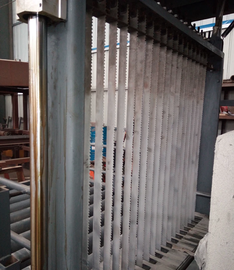 Машина для резки пенобетонных блоков,