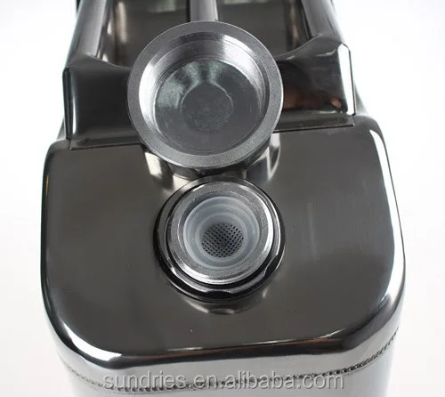 Stainless Steel Gasoline Diesel Jerry Can 30 Liter Oil Fuel Water Tank