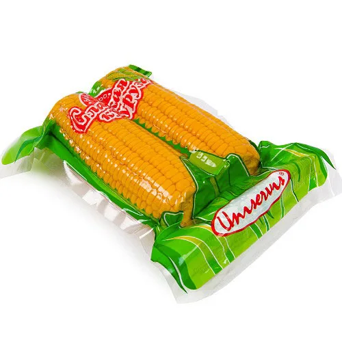 New Season High Quality Good Price Vacuum Pack Cooked Sweet Corn Cob in pouch