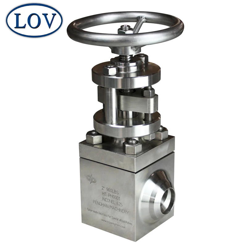 Manual Inconel 625 Globe Valve Liquid Nitrogen Valve