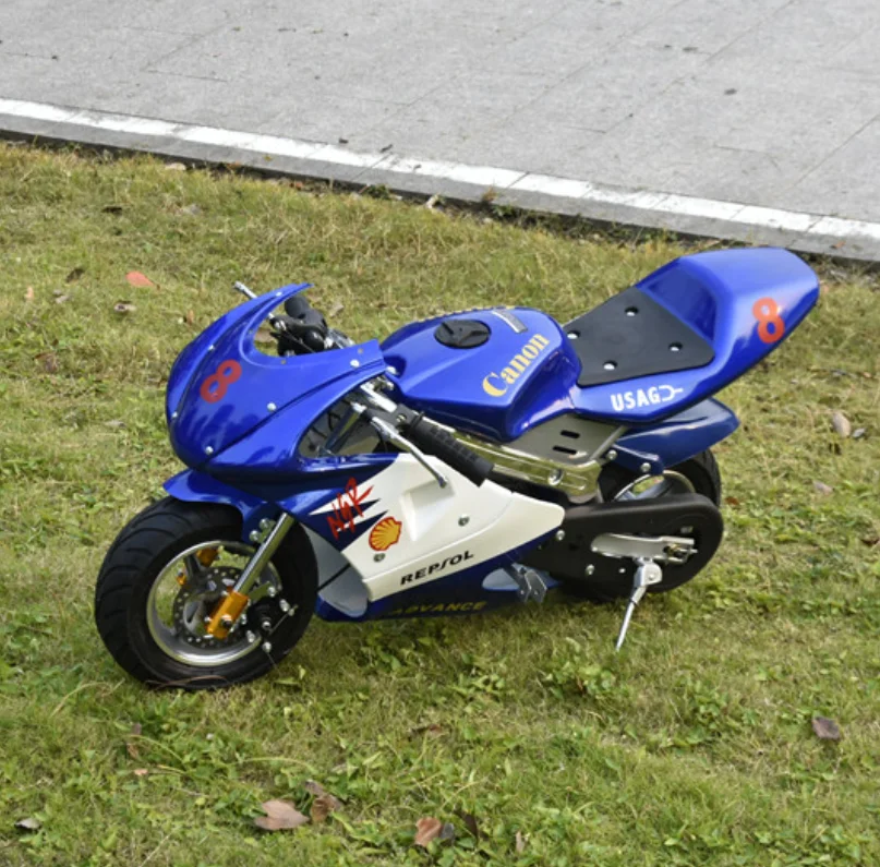 High Quality Four Stokes 49cc Gasoline Mini Pocket Dirt Bike