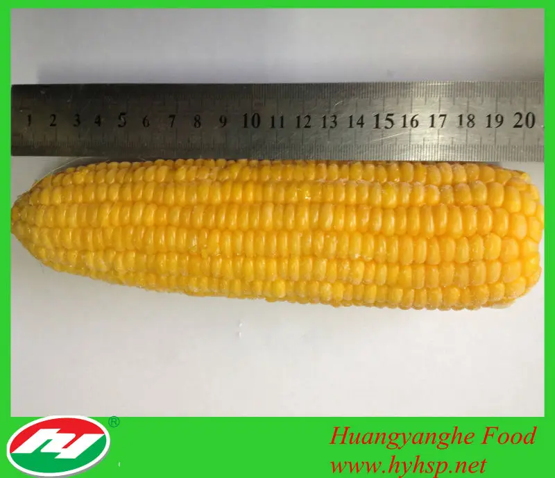 Свежие кукурузные кобры, желтая замороженная кукуруза